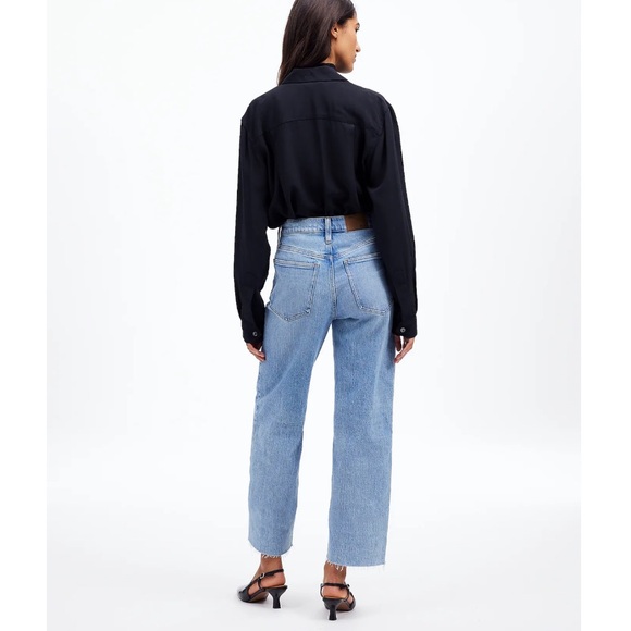 Madewell The Perfect Vintage Wide-Leg Crop Jean - Picture 3 of 6